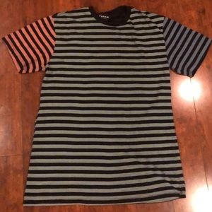 PacSun multi stripe T shirt